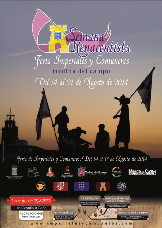 Cartel Feria Renacentista 2014 de Medina del Campo